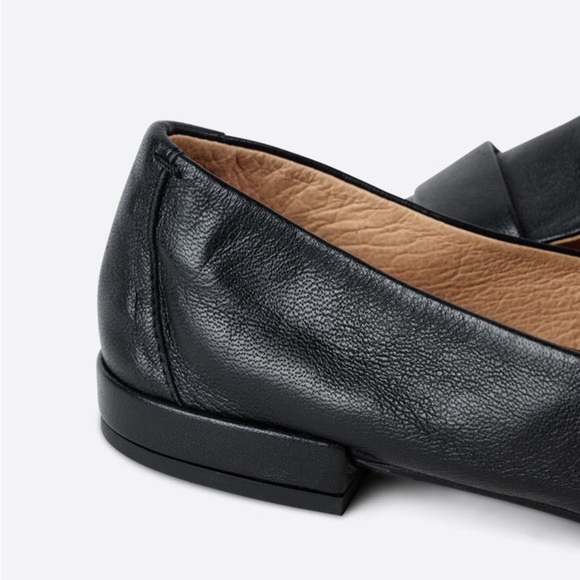 INTENTIONALLY BLANK x Anthropologie Pinky Loafer Ballet Flat Casual Black Sz. 7 - Picture 4 of 13